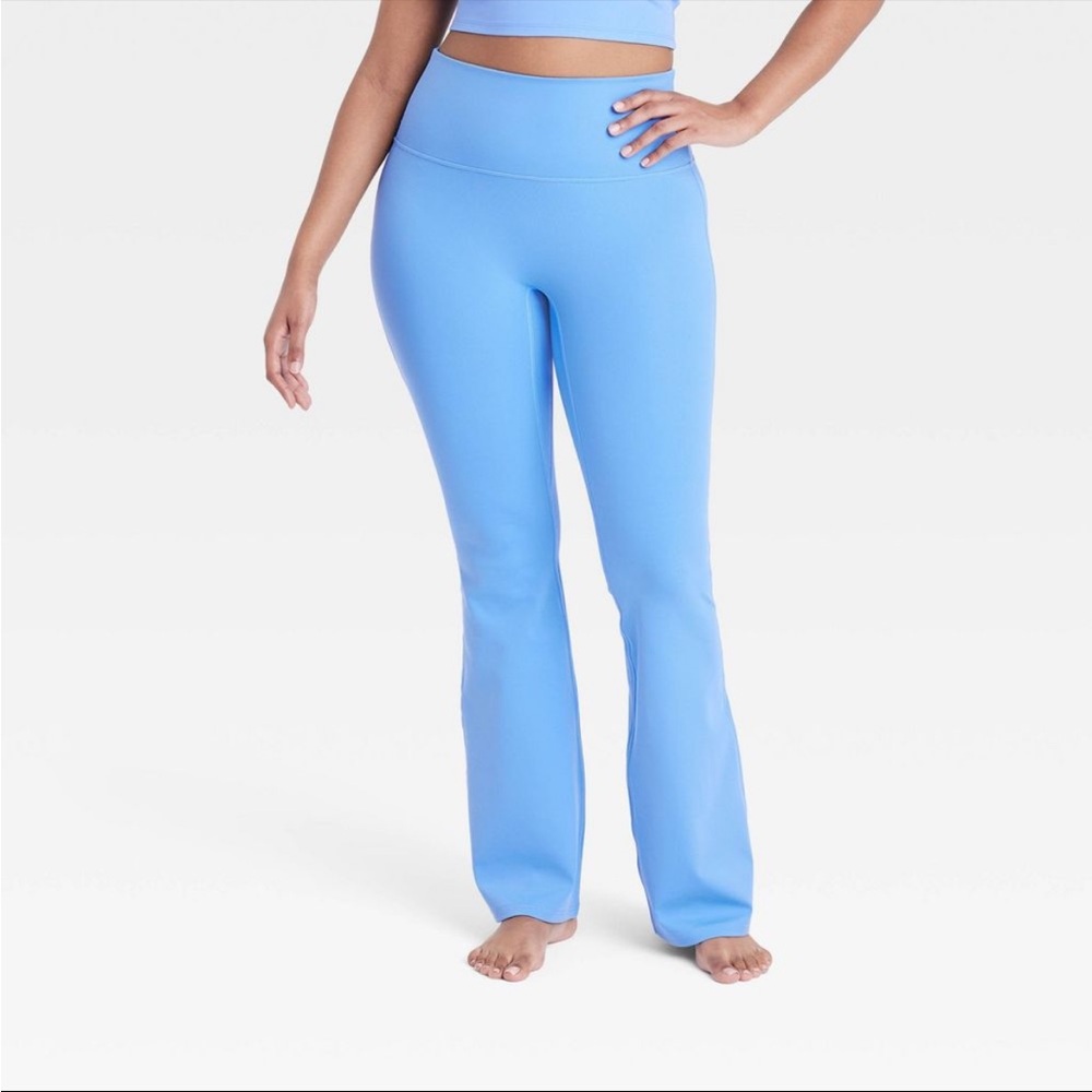All In Motion Women's Plus Flare Pants UPF 50+ Quick Dry Yoga Pants Pilates